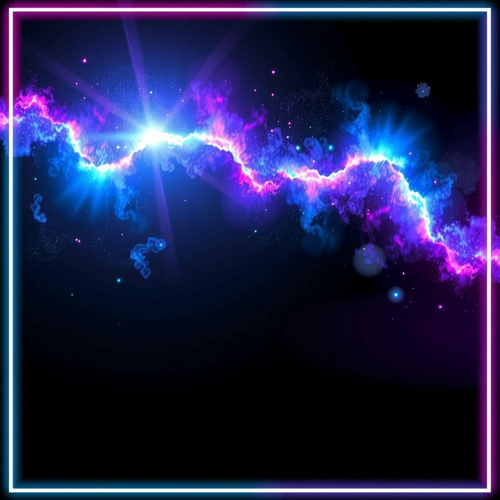 Space nebula background