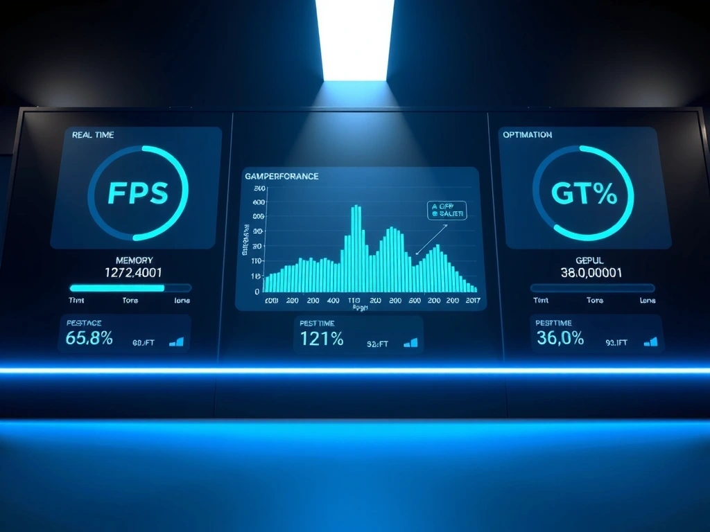 Mobile game performance optimization interface